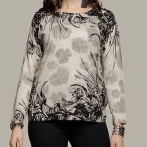 Minkas Printed Sweater